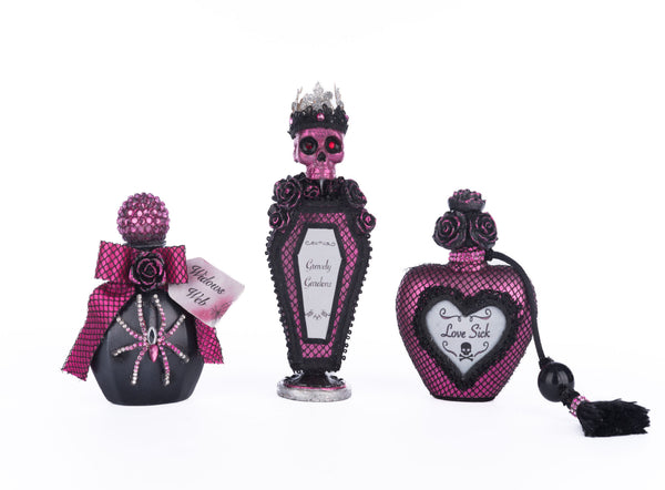 Vanity Potion Bottles Assortment of 3 image 0