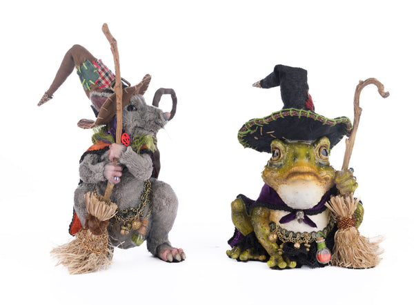 Rat And Frog Witches Assortment of 2 image 0