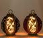 Winter Balsam And Berry Tabletop Ornaments With Tea Lights Assortment Of 2 image 1