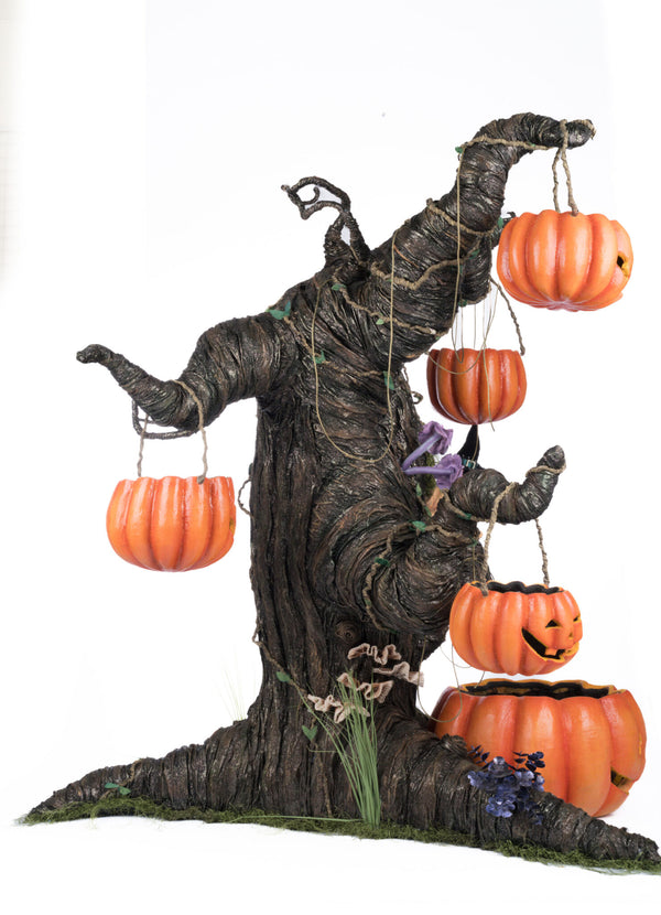 Witching Willow Tree with Jack O Lanterns image 2