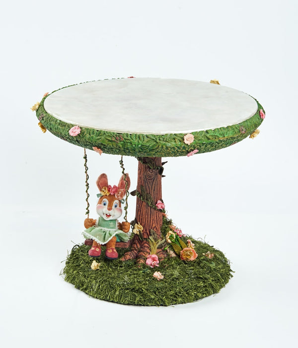 Swinging into Spring Cake Plate image 1