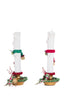 Village Of Holly Woods Caroling Candles Assortment of 2 image 1
