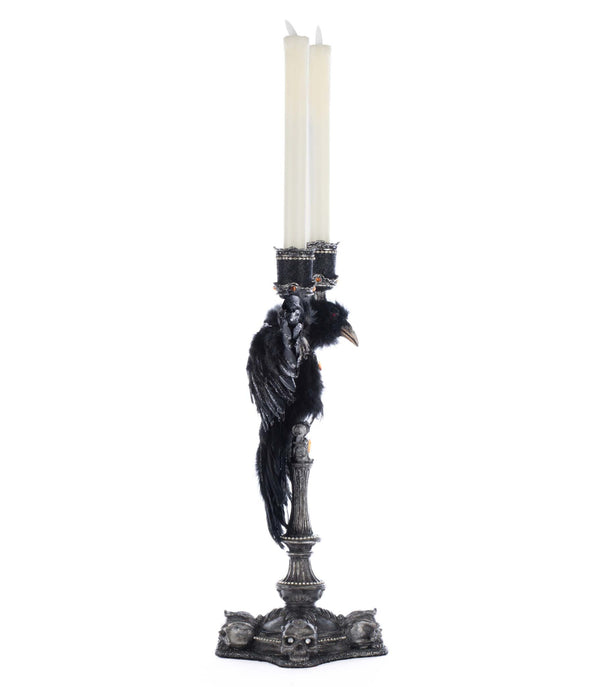 Macabre Crow Candelabra image 3