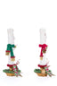 Village Of Holly Woods Caroling Candles Assortment of 2 image 3