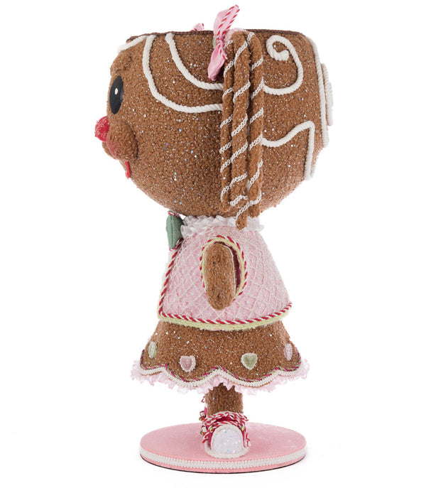 Sugar E. Sweet Gingerbread Girl Candy Container image 2