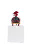 Laying Elf on Sled Stocking Holder image 2
