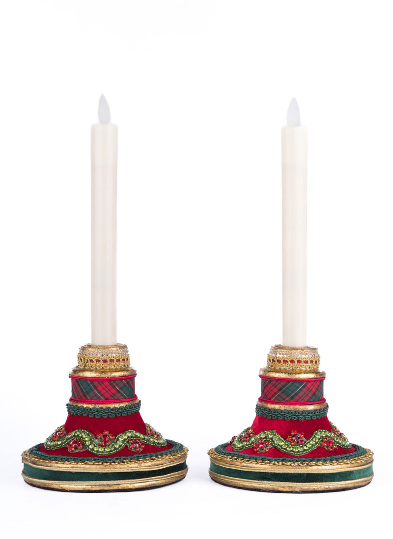 Holiday Magic Candle Sticks Set Of 2 image 0