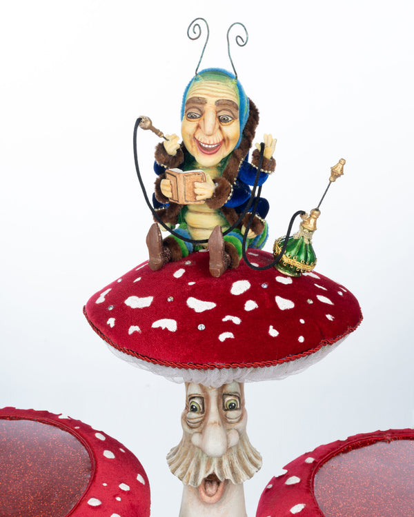Caterpillar and Mushroom Serving Piece image 5