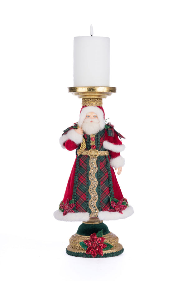 Holiday Magic Santa Candlestick image 3