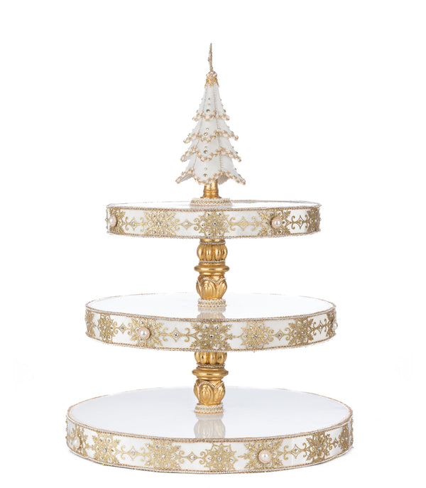 Bells of Brilliance Tiered Serving Tray image 2