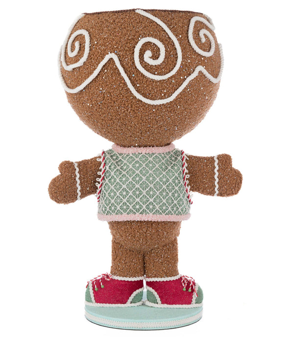 Stick E. Sweet Gingerbread Boy Candy Container image 4