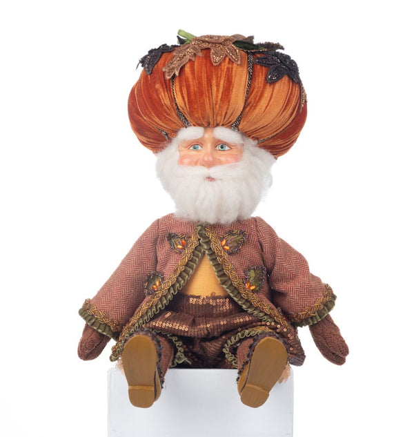 Harvest Pumpkin Hat Ledge Sitter image 0