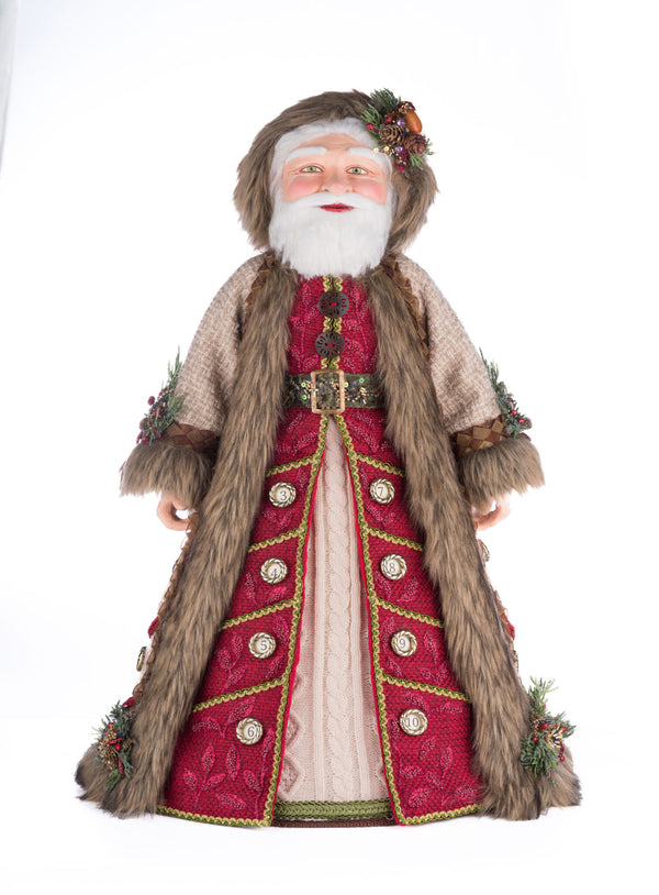 North Country Advent Santa Doll image 0