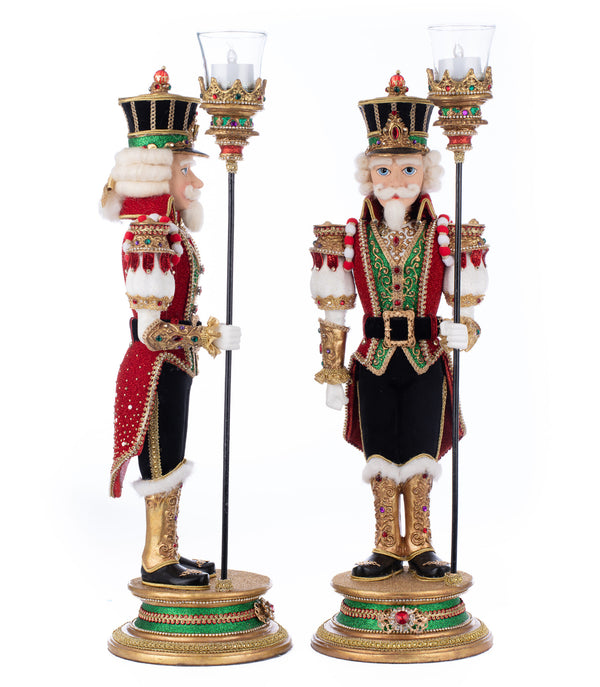 Christmas Ball Nutcracker Votive Assortment of 2 image 3