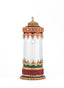 Christmas Castle Hurricane Candle Holder Tabletop image 0