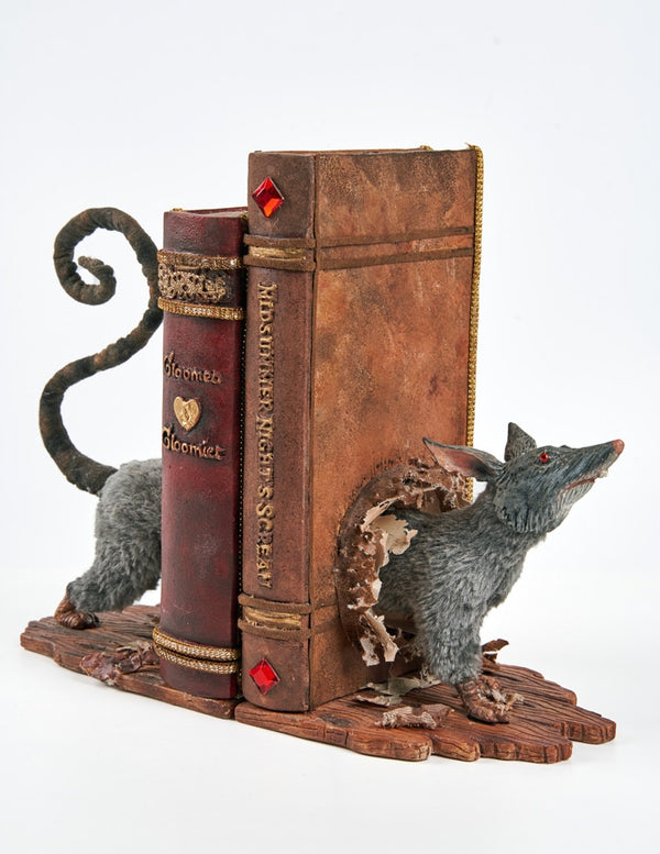 Shakesfeare Rat Bookends image 1
