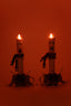 Village Of Holly Woods Caroling Candles Assortment of 2 image 4