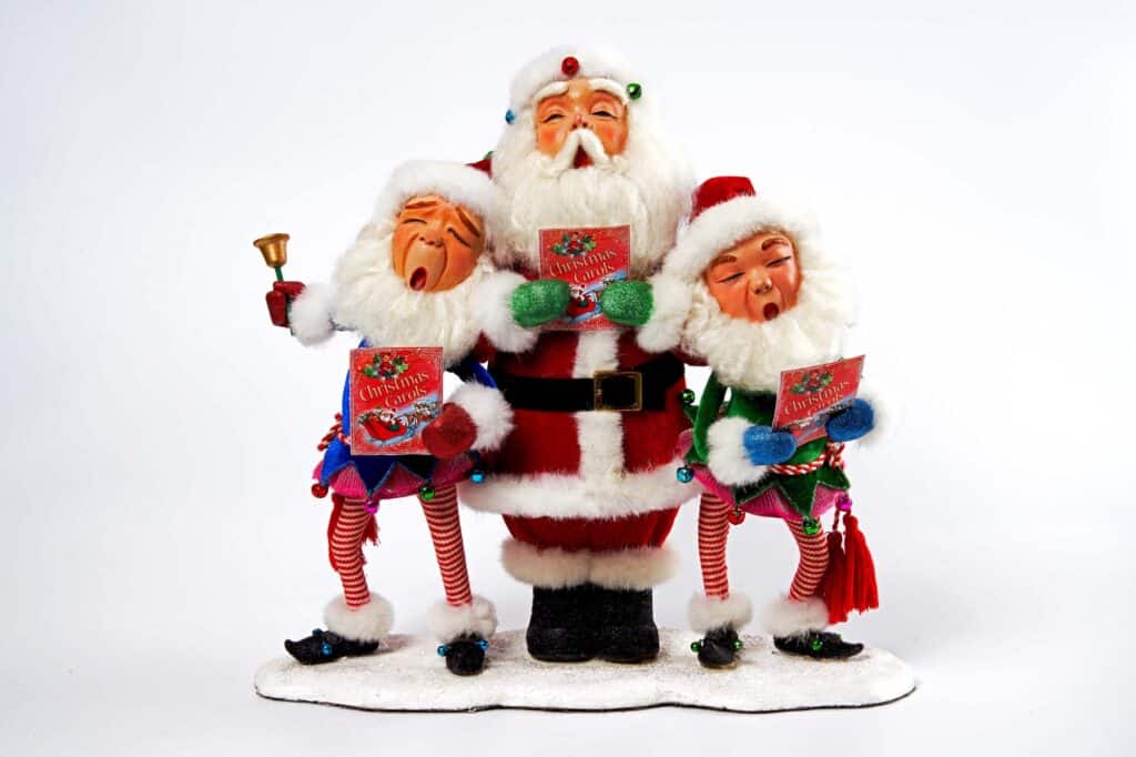 we are santa's elves singing hat