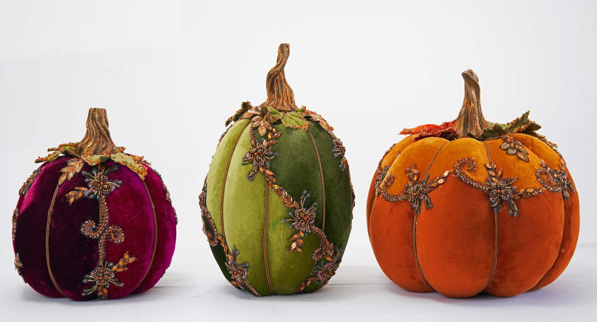 Katherine's Collection Spiced Tradition Pumpkins 28-828423 NEW Thanksgiving Fall 