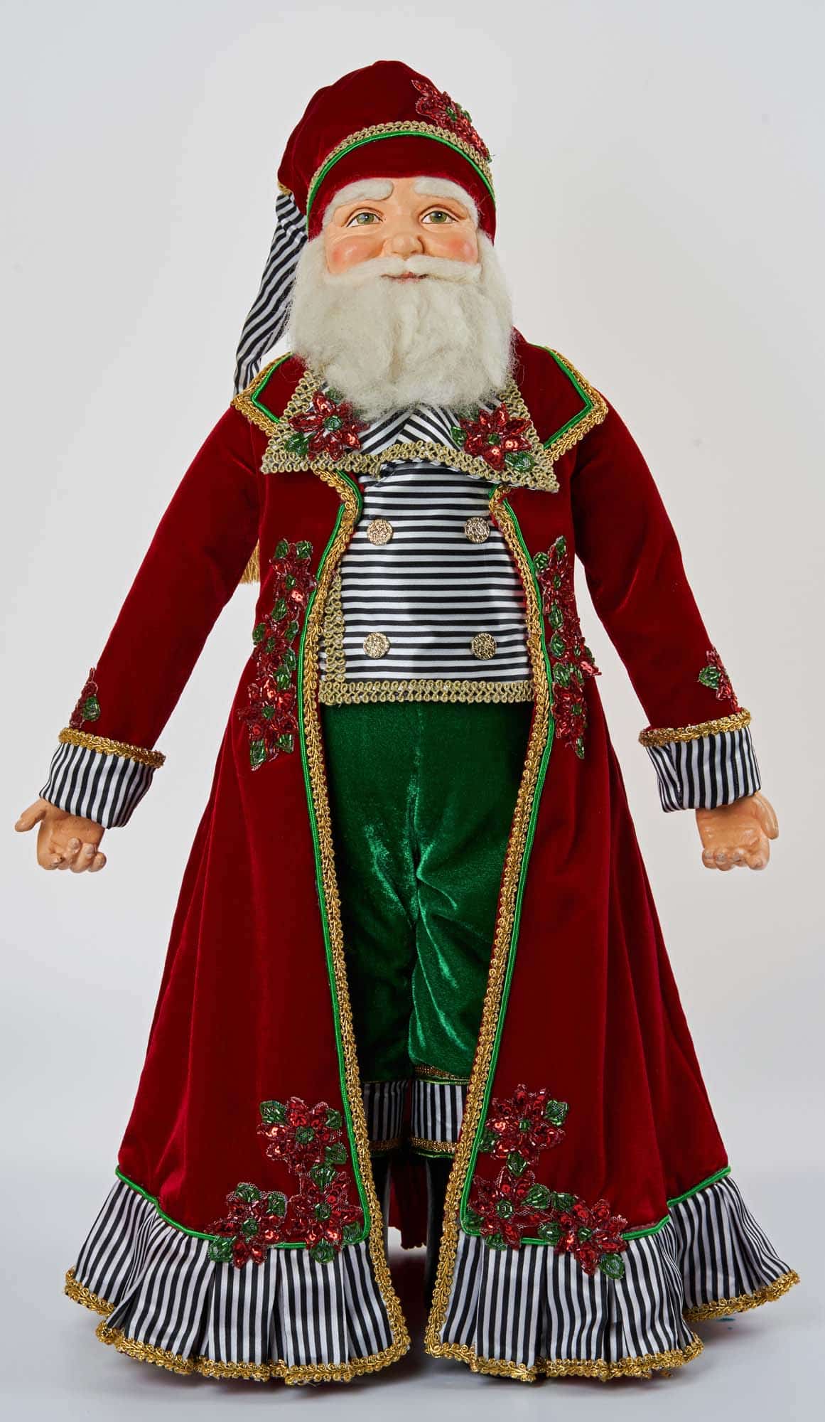 Santa Sam-Yule Tannenbaum Doll 24-Inch - Katherine's Collection