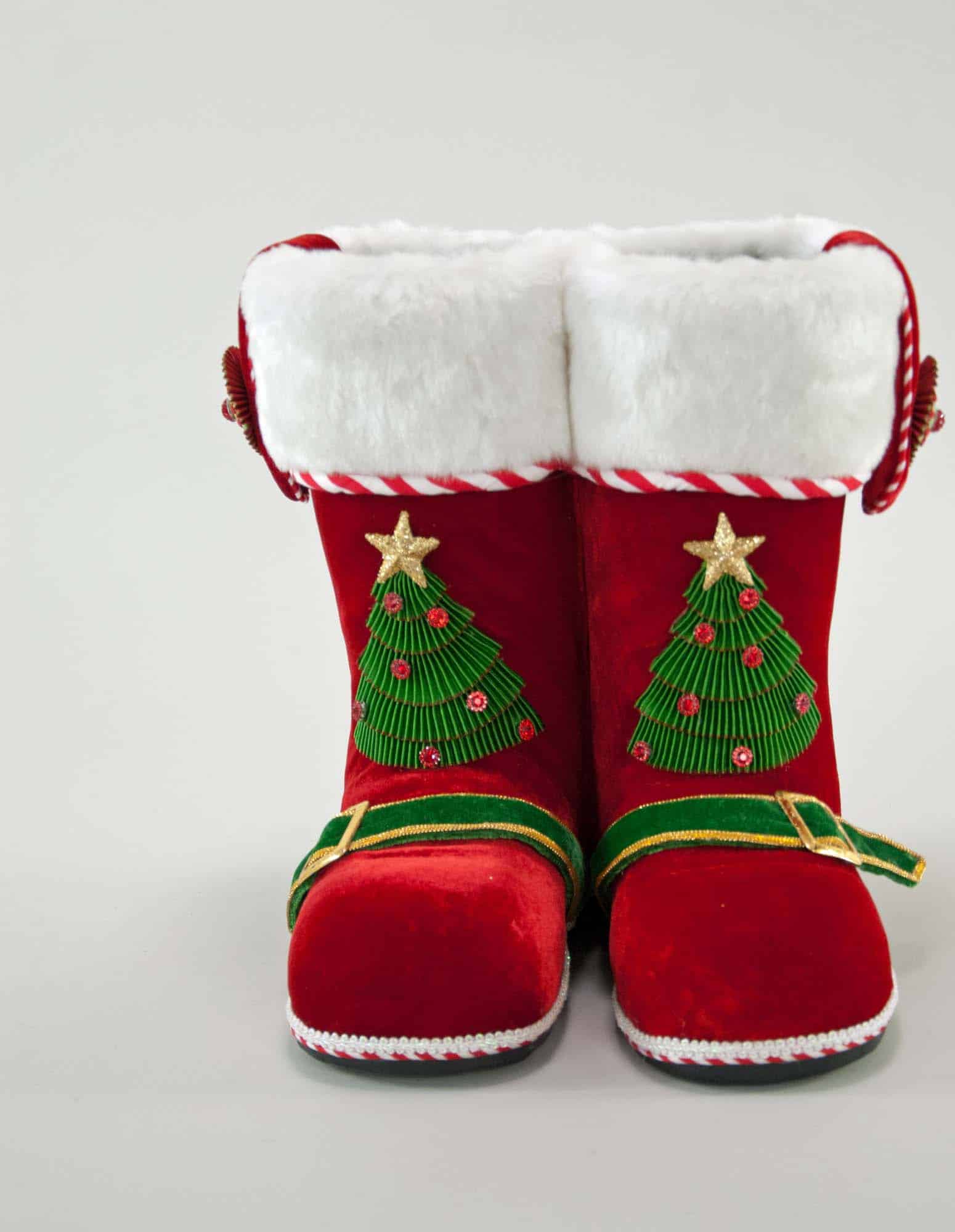 Santa Boots Tabletop - Katherine's Collection