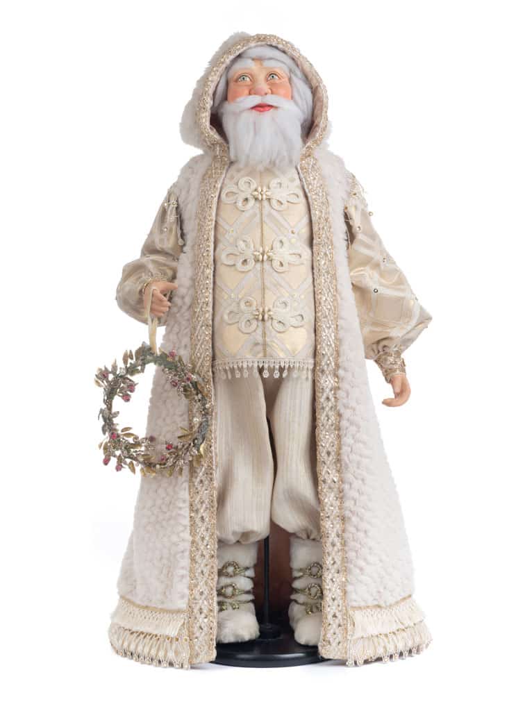 Joyous St. Nick Santa Doll - Katherine's Collection